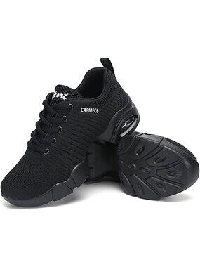 Unisex Jazz Dance Sneakers - Lace-Up, Split Sole, Comfortable & Stylish Shoes